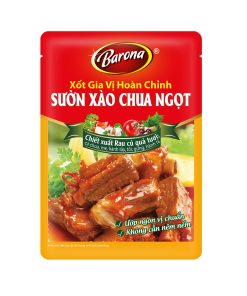 BARONA - GIA VỊ SƯỜN XÀO CHUA NGỌT