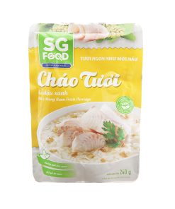 CHÁO CÁ ĐẬU XANH