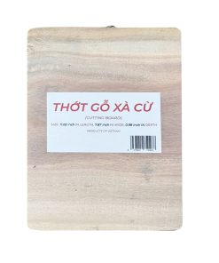 THỚT GỖ XÀ CỪ CHỮ NHẬT (28cm x 20cm)