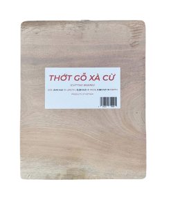 THỚT GỖ XÀ CỪ CHỮ NHẬT (32cm x 24cm)