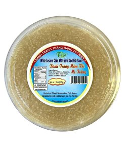 BÁNH TRÁNG MẮM TỎI MÈ TRẮNG