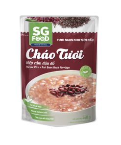 CHÁO NẾP CẨM ĐẬU ĐỎ