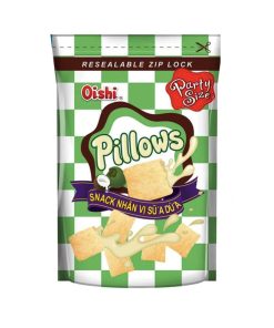 OISHI – SNACK PILLOWS NHÂN VỊ SỮA DỪA